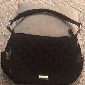 SALE!!! Vera Bradley Black Satchel/Shoulder Bag